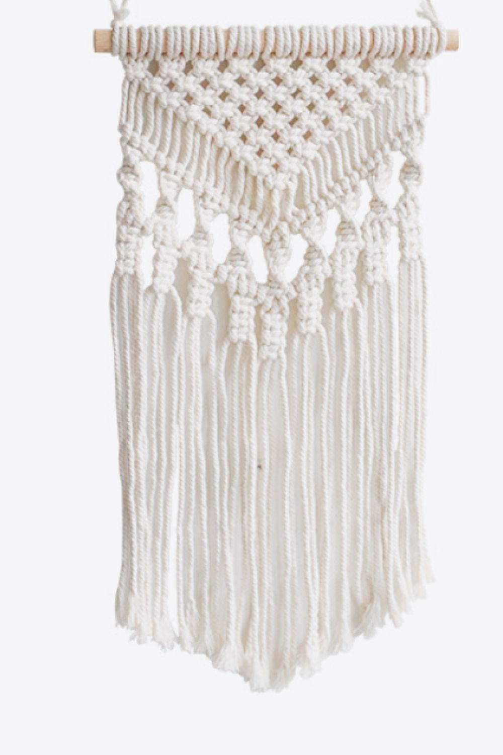 Macrame Fringe Wall Hanging Decor