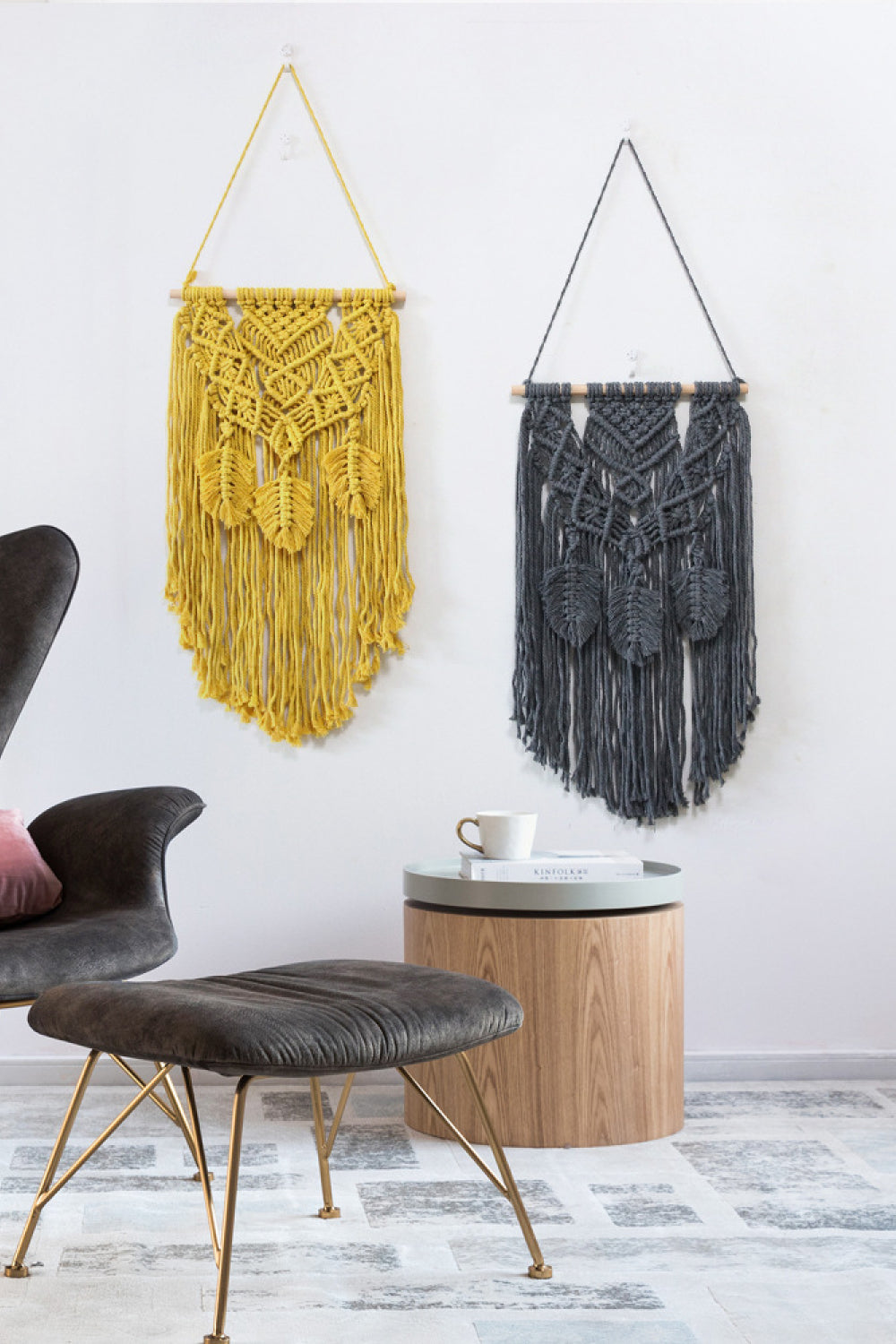 Fully Handmade Fringe Macrame Wall Hanging